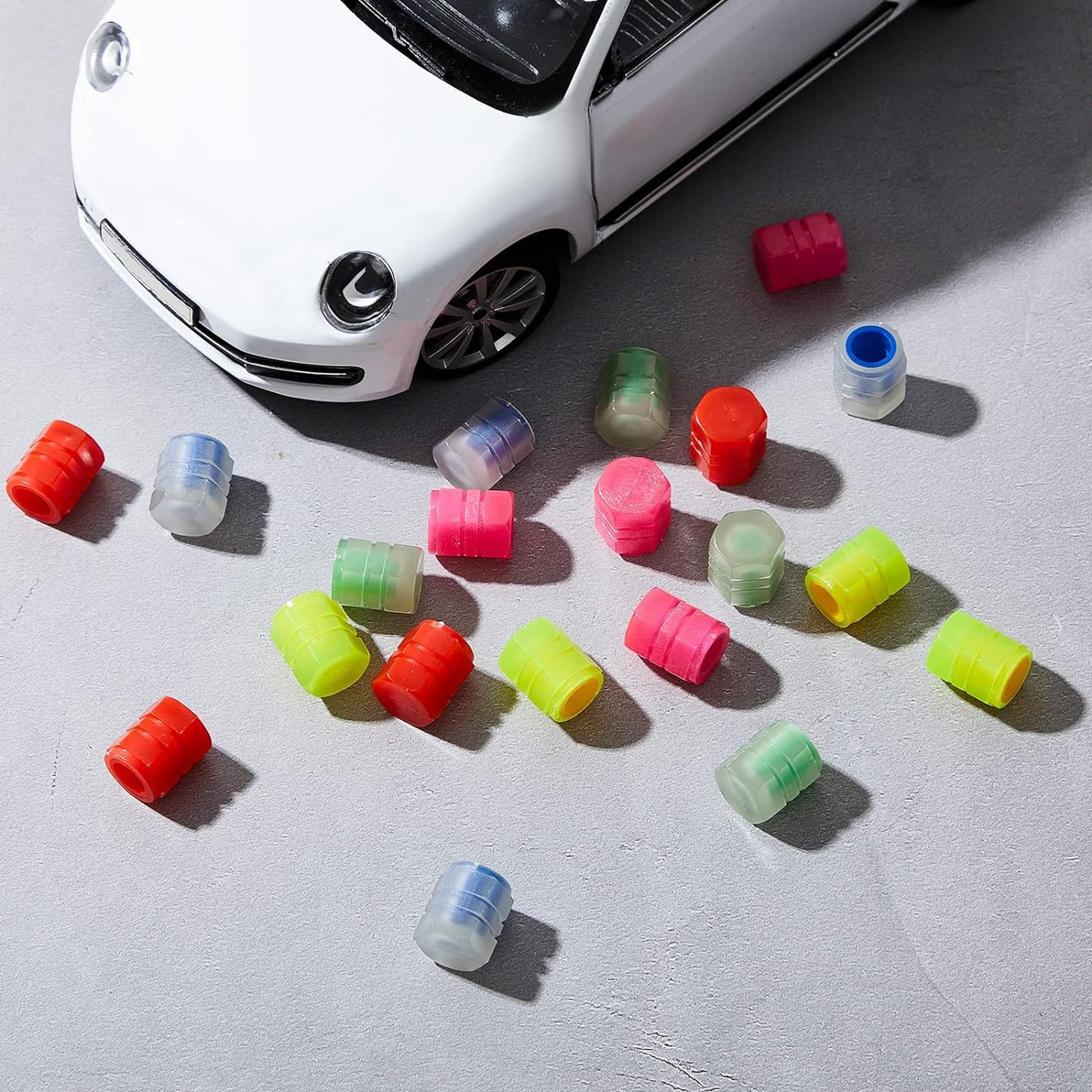 Tire Valve Stem Caps4 Pack ( Glowing )
